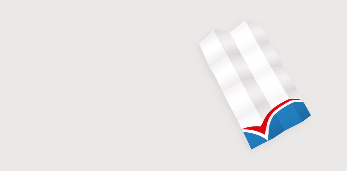 Flyer mit Zickzack-Doppelparallelfalz drucken – spezieller Falz mit mehrfachen Brüchen für kompakte Faltflyer